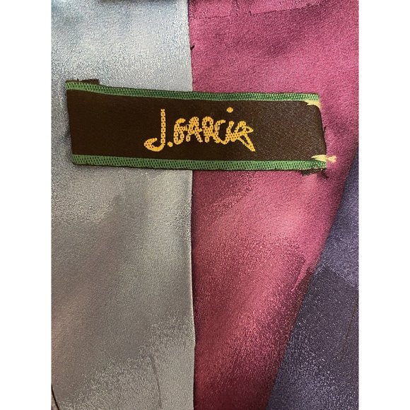Men's Necktie J Garcia Tie Absolam Collection 37 100% Silk - Picture 3 of 4